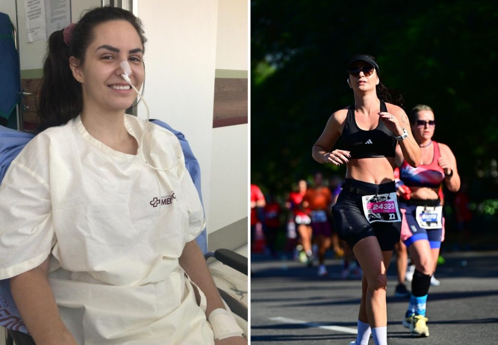 Advogada que sofreu dois AVCs e teve paralisia aos 30 anos, supera limites e se torna maratonista