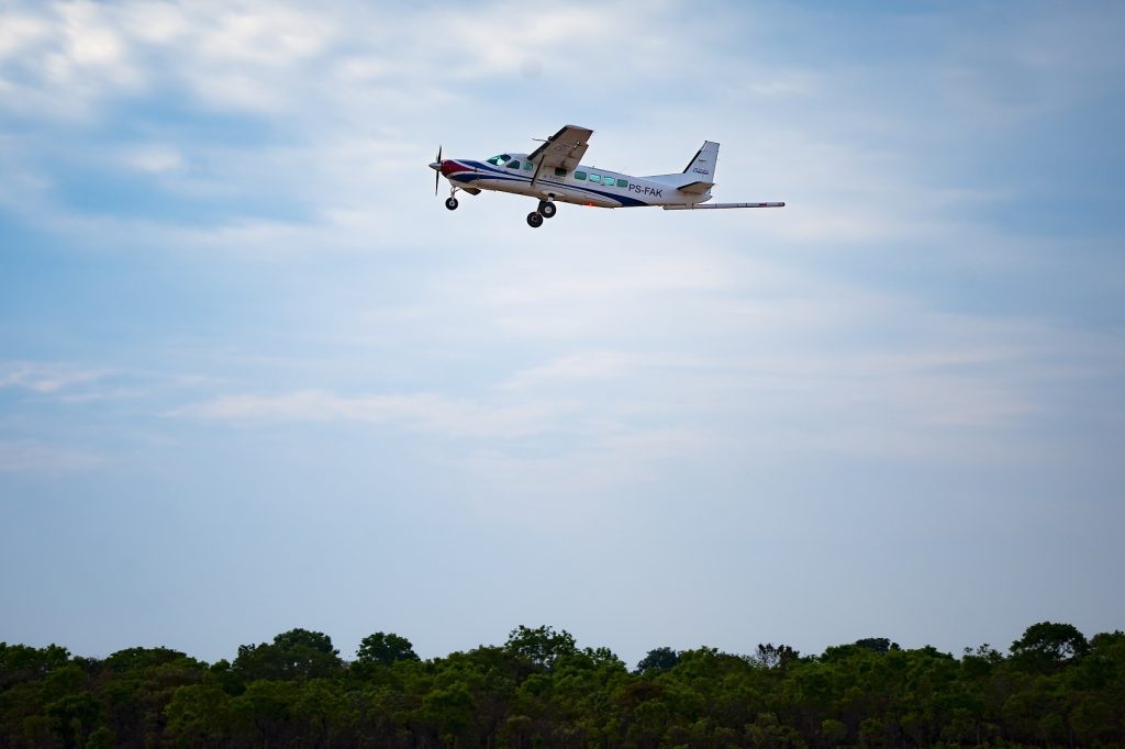 Avião tecnológico faz mapeamento geológico no Tocantins em busca de terras raras e metais preciosos
