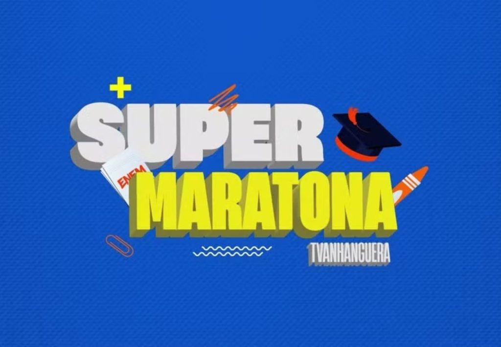 Reveja o 1º dia da Super Maratona com revisão para o Enem