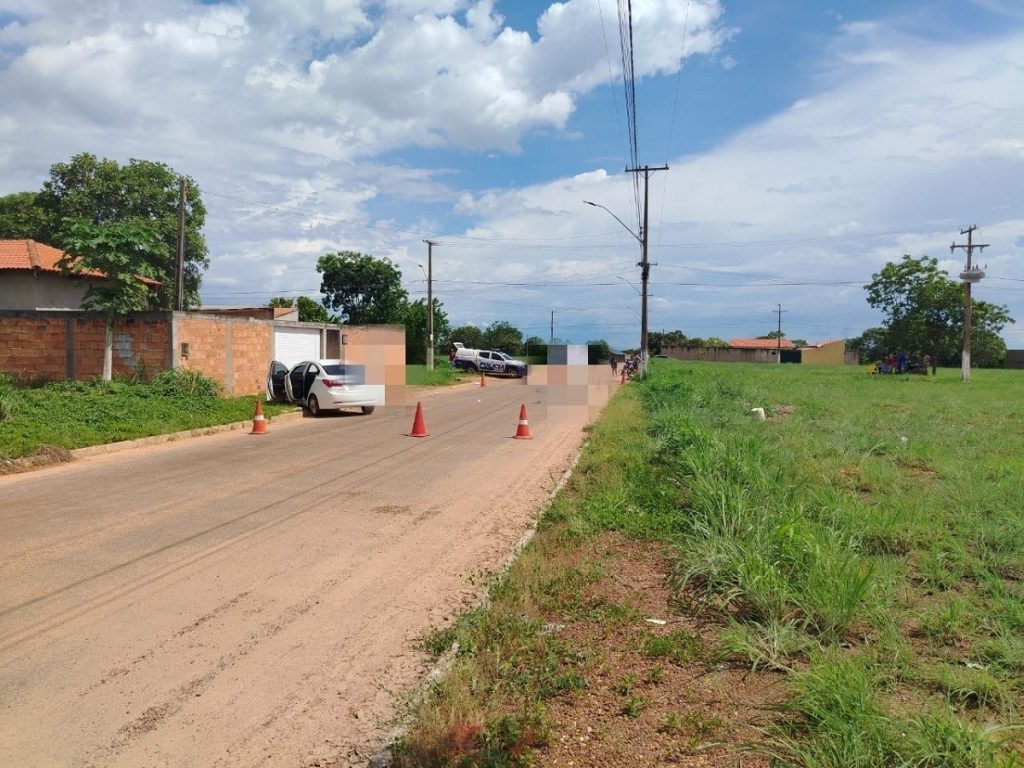 Homem morre em acidente entre carro e moto em Luzimangues, distrito de Porto Nacional