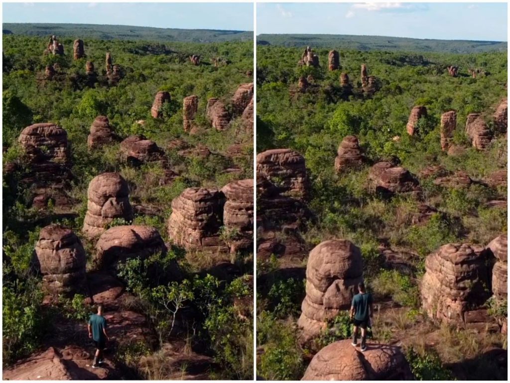 Conheça a ‘Cidade de Pedras’, atração turística nas Serras Gerais que encanta visitantes no Tocantins; VÍDEO