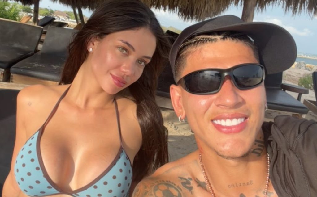 Quem é Evellin Nicomedes, modelo brasileira namorada de Carrascal, do Flamengo
